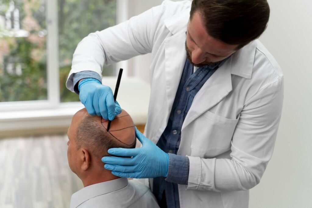 Non Surgical Hair Transplant in Dubai treatment at Larosh Medical Clinic